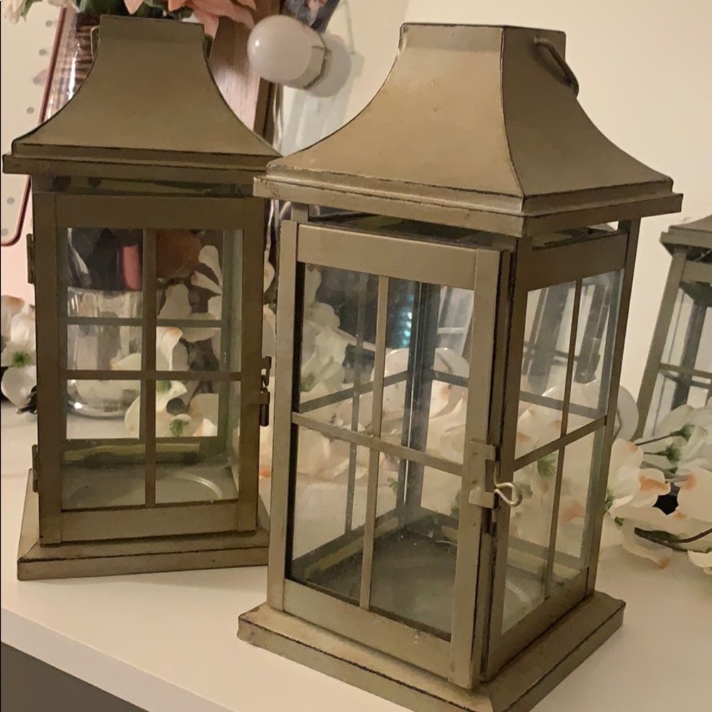 Lanterns Olive Green